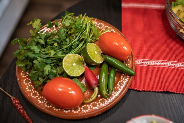 Kebab Roll with Coriander Chutney